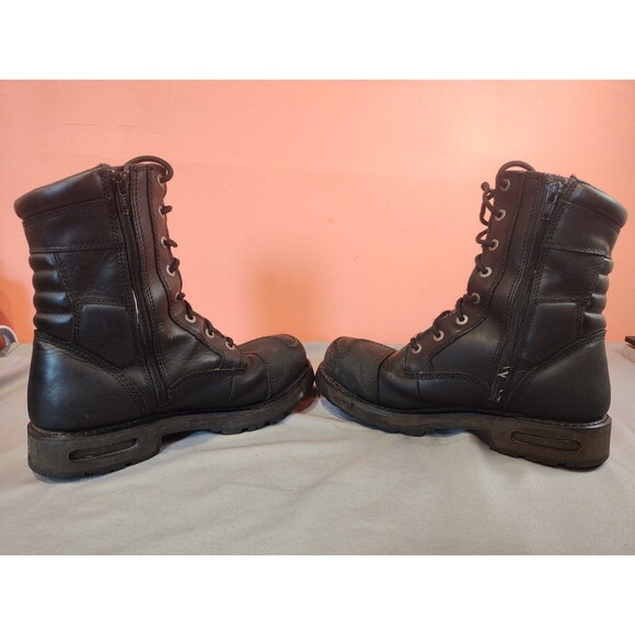 Men's Harley Davidson Riddick 8 Inch Lace Up Motorcycle Boots D98308 Size 10.5 - Picture 5 of 8